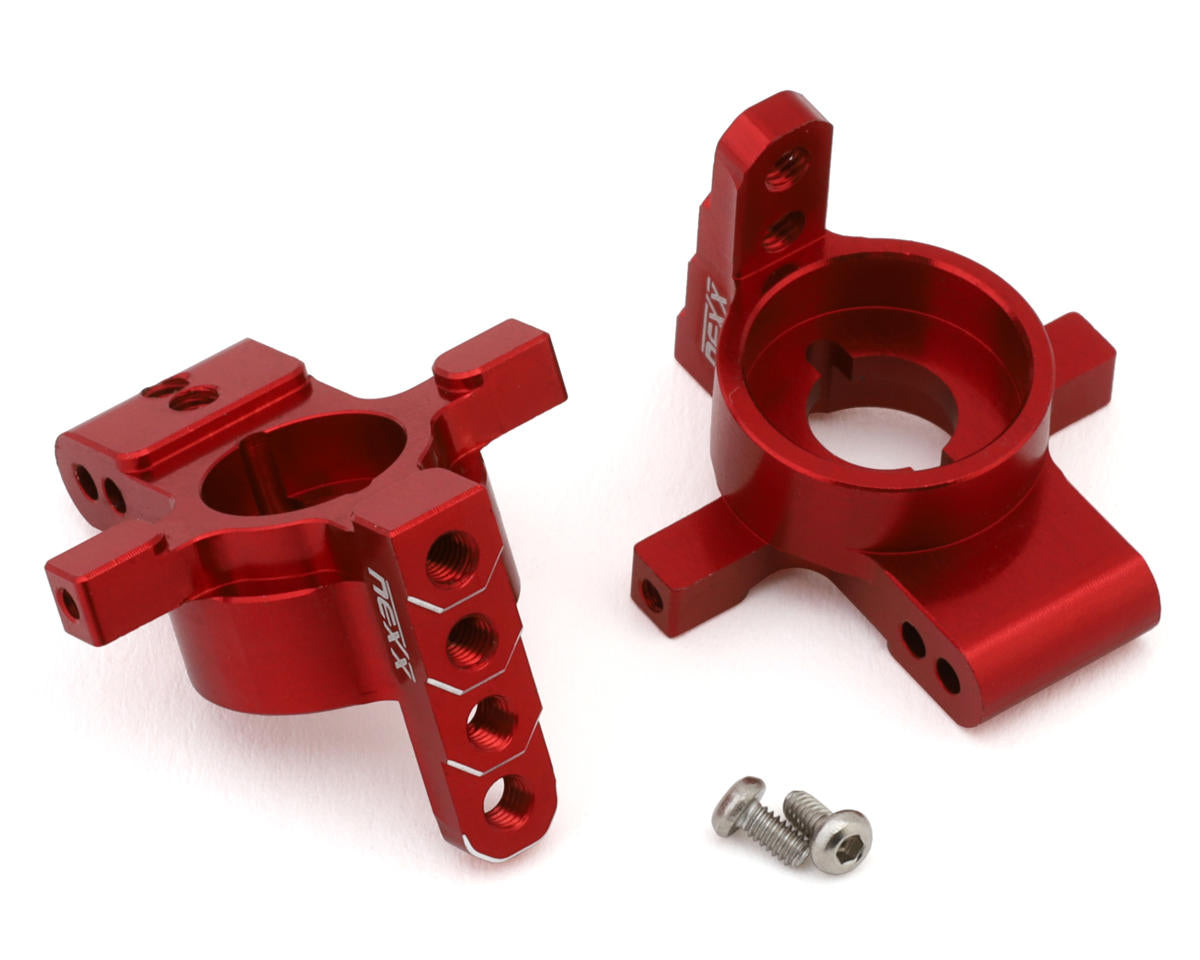 RMX 2.5 Aluminum Rear Knuckles Set (Red) (x2)