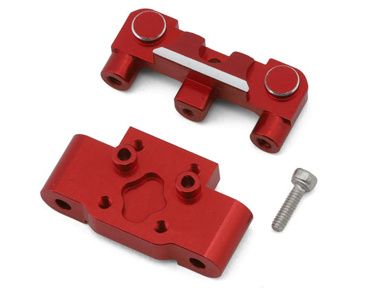 Maverick Microbe Aluminum Front Bulkhead Set (Red)