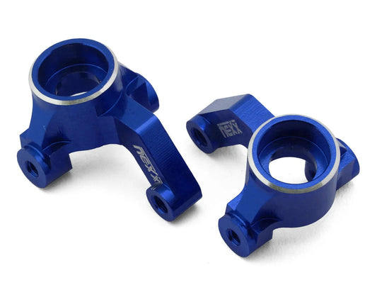 Maverick Microbe Aluminum Steering Knuckles (Blue) (2)