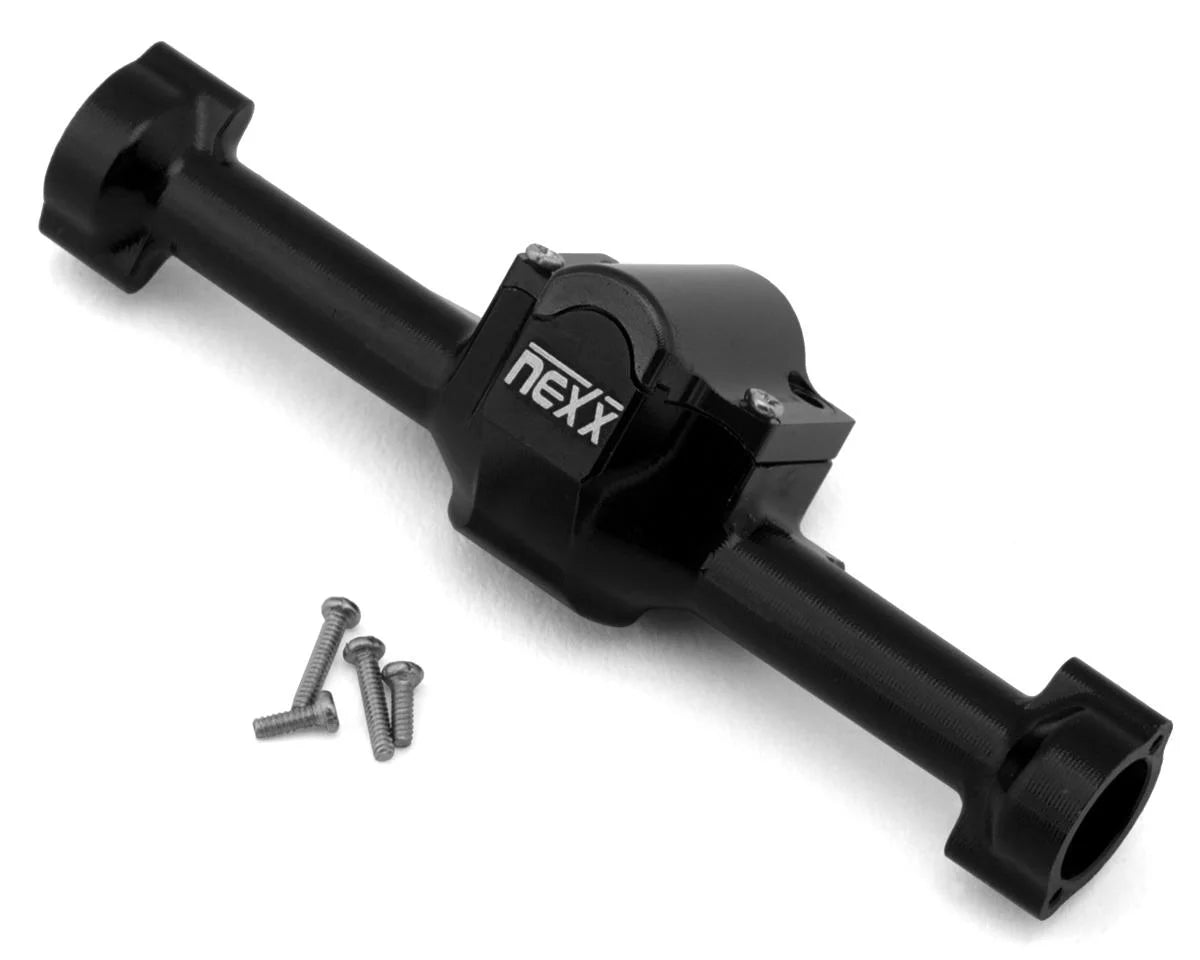 Axial SCX30 Aluminum Rear Axle Housing (Black)