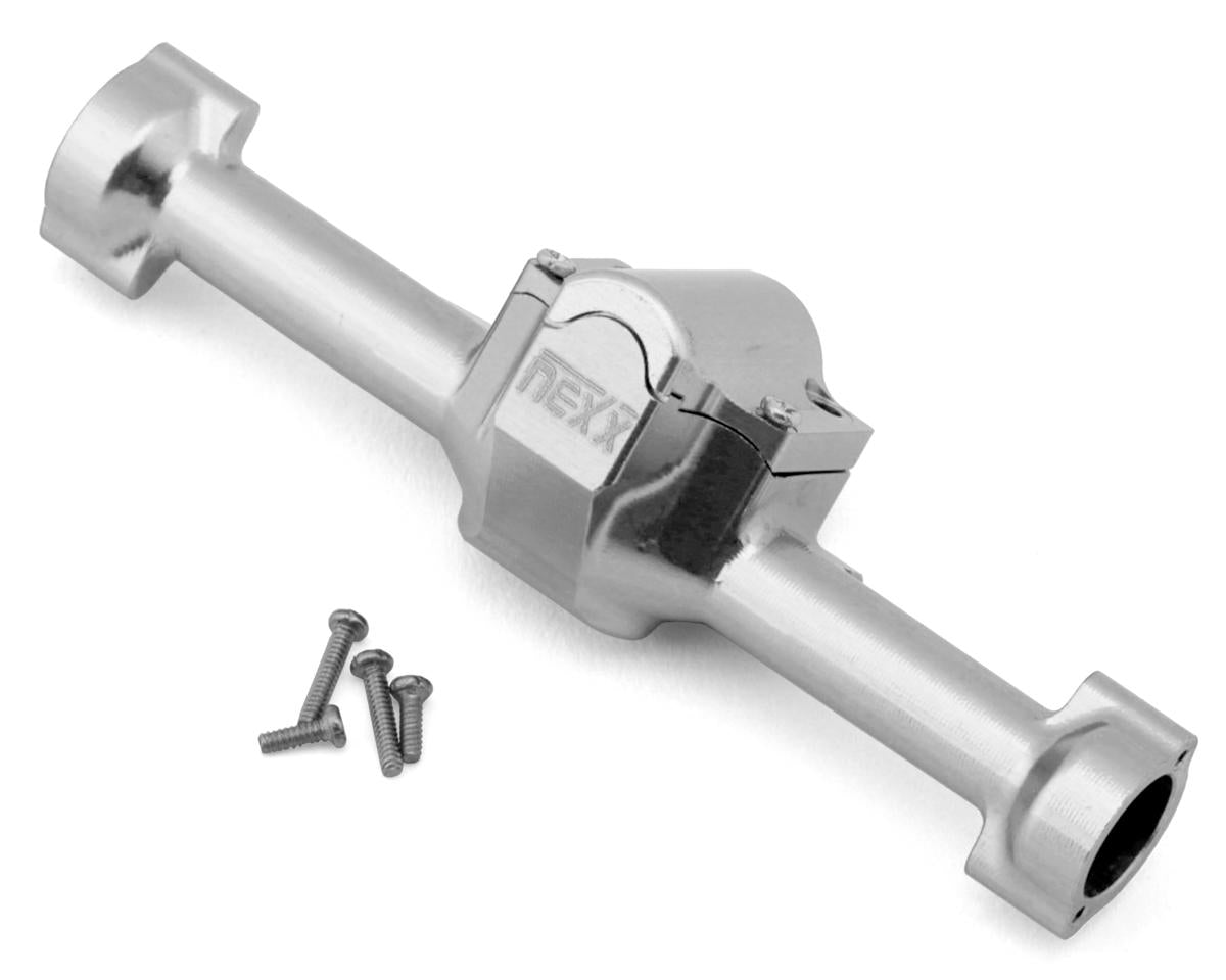Axial SCX30 Aluminum Rear Axle Housing (Silver)