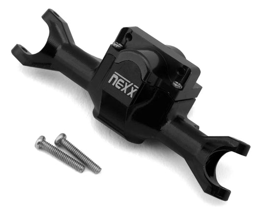 Axial SCX30 Aluminum Front Axle Housing (Black)