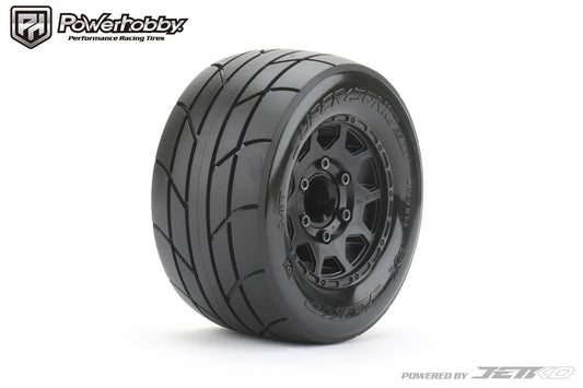 1/10 2.8 MT Super Sonic Tires (2) with Removable Hex Wheels