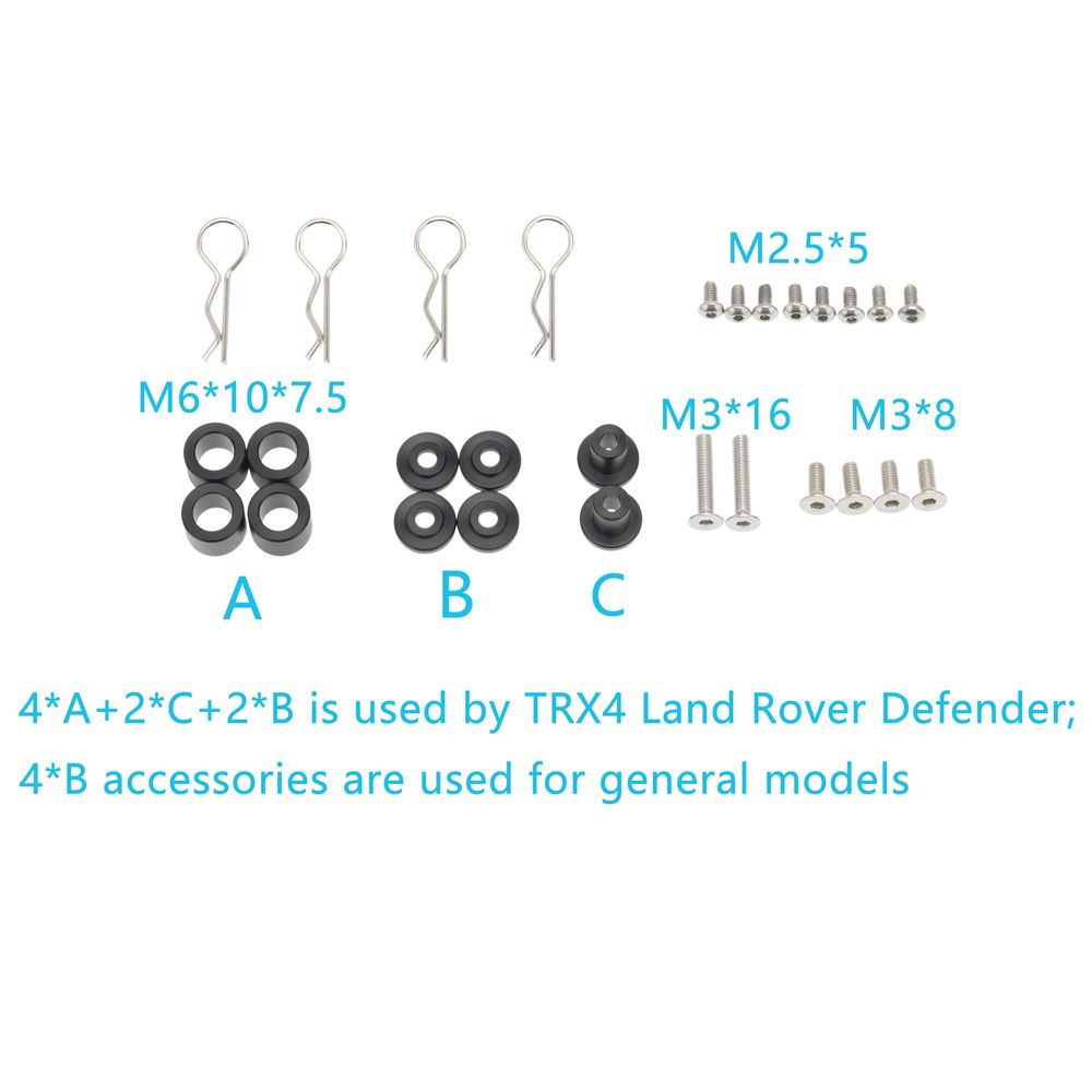 Adjustable Magnetic Body Post Mount for Rock Crawlers