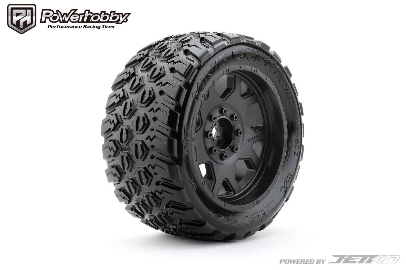 Ex-King Cobra 1/5 Belted Tires (x2) - Pre-Mounted