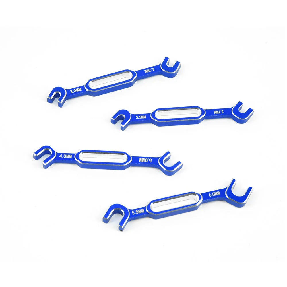 3/3.2/3.5/3.7/4/5/5.5/6mm Wrench Turnbuckle (Blue)