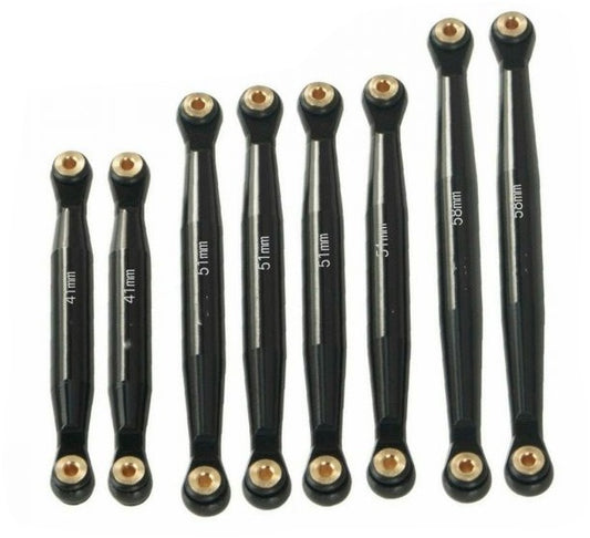 SCX24 C10 Aluminum Link Linkage Set (8pcs)