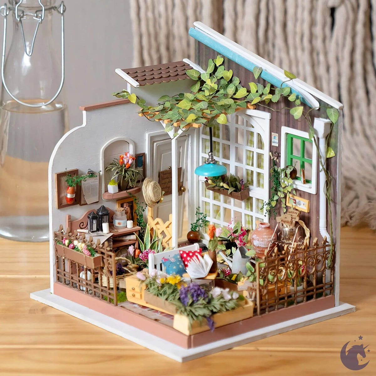 Miller's Garden | Robotime DG108 DIY 1:24 Dollhouse Miniatures Kit Miller's Garden | Robotime DG108 DIY 1:24 Dollhouse Miniatures Kit