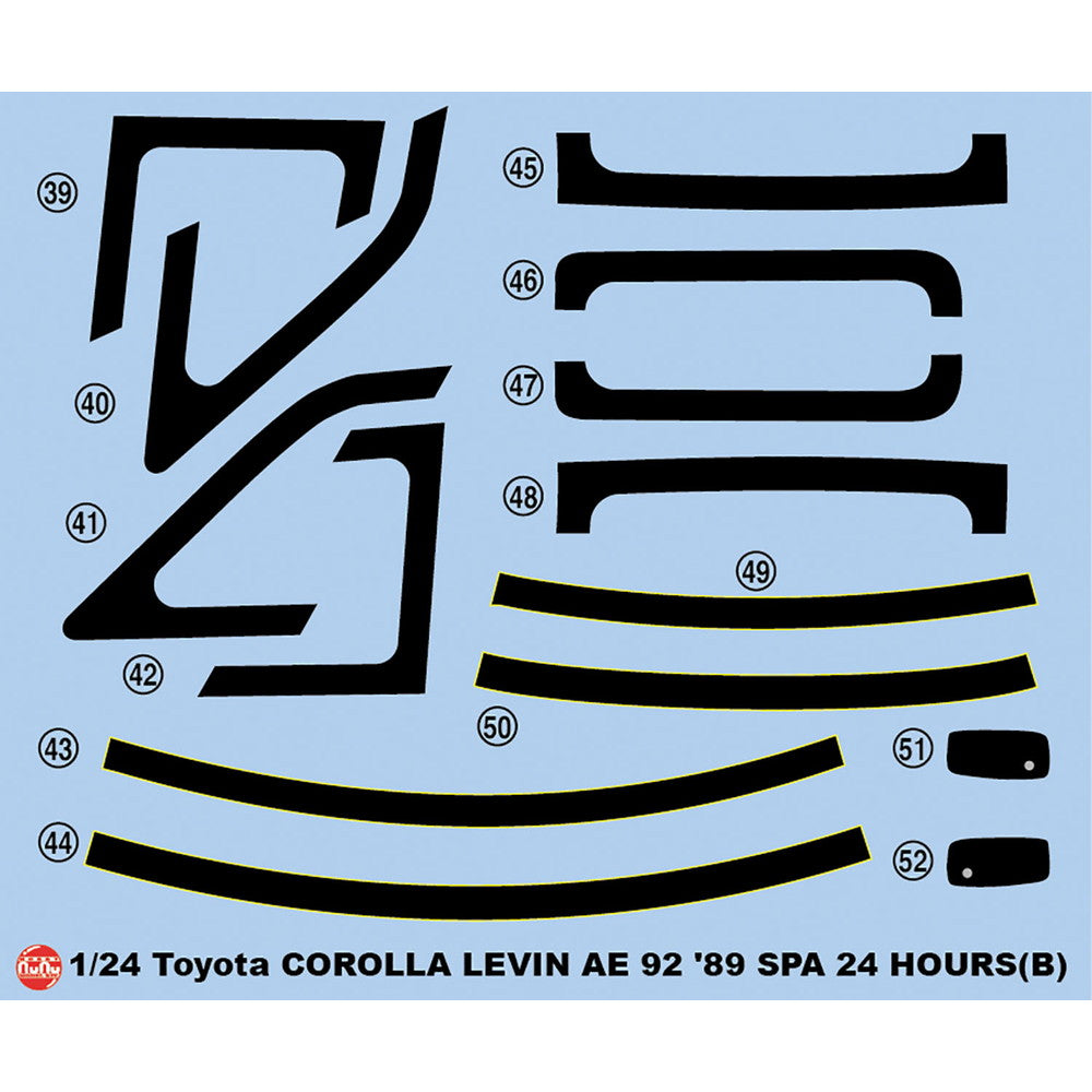 1/24 Toyota Corolla Levin AE92 '89 SPA 24 Hours