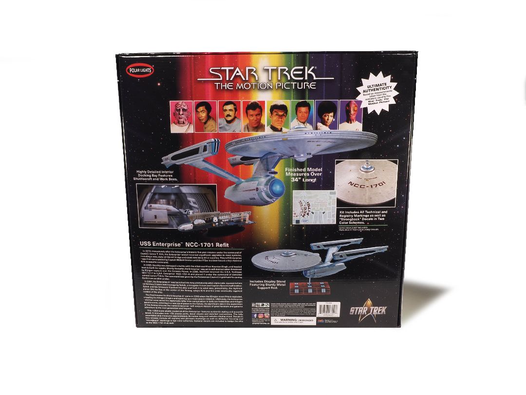 1/350 Star Trek U.S.S. Enterprise Refit (Level 2)