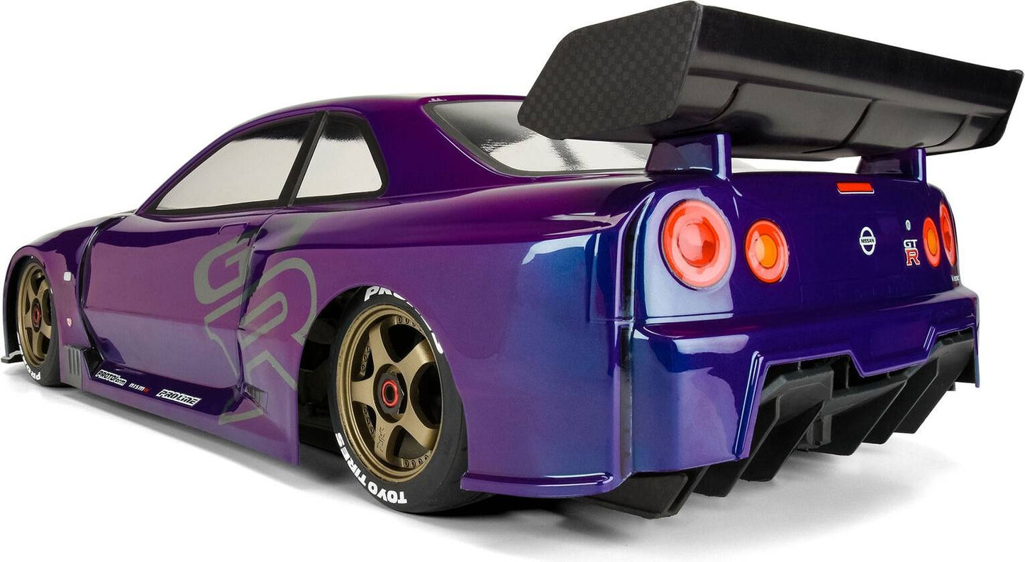 1/7 2002 Nissan Skyline GT-R R34 Clear Body Infraction