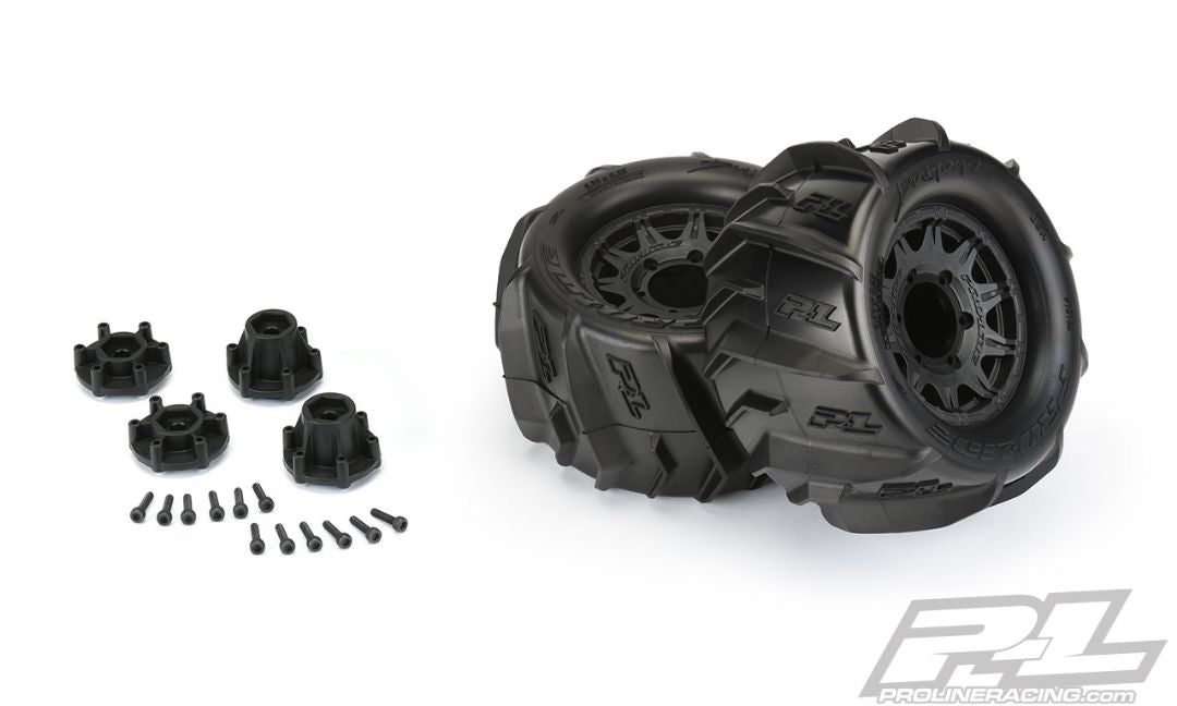 PNEUS PRO-LINE DUMONT 3.8 MONTÉS RAID NOIR ROUES 17 | Passe-Temps 3000 PNEUS PRO-LINE DUMONT 3.8 MONTÉS RAID NOIR ROUES 17 | Passe-Temps 3000