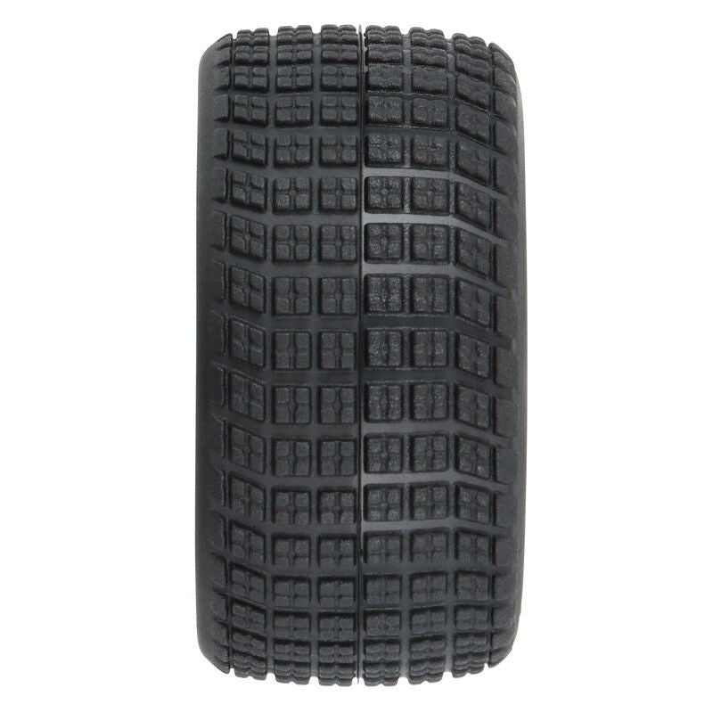 Goodyear Eagle Dirt Tire F/R MTD Grey for Losi NASCAR Racecar (x4)