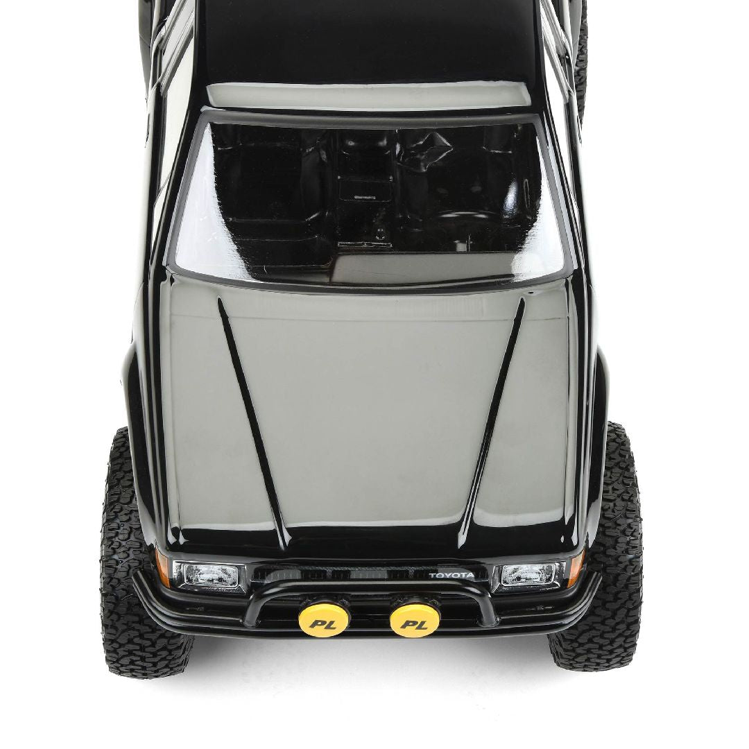'85 Toyota HiLux Clear Body (Cab/Bed) SCX10 Honcho 12.3"