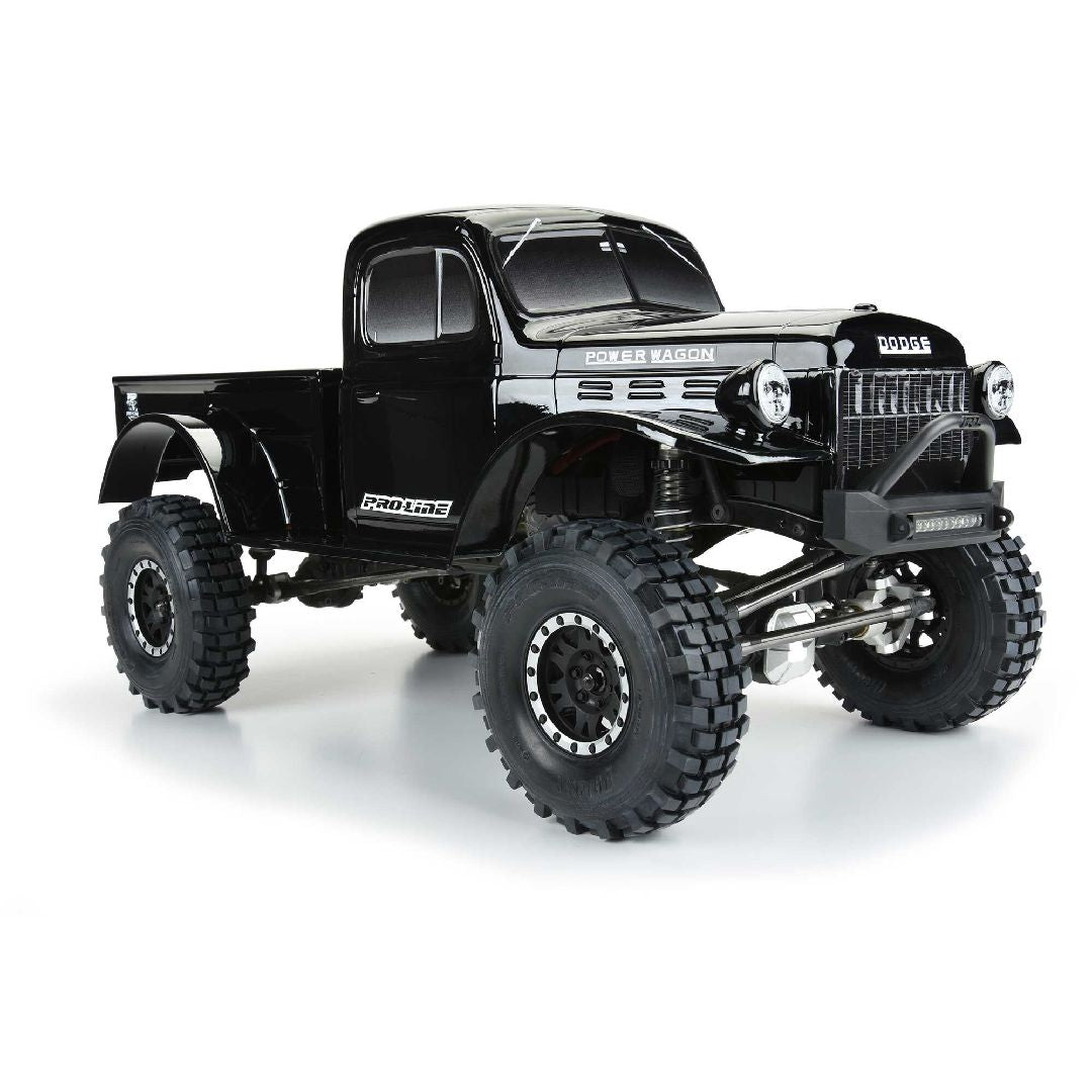 1/10 1946 Dodge Power Wagon Black Body 12.3" (313mm)