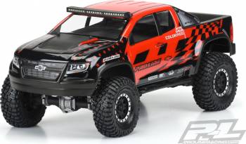 Chevy Colorado ZR2 Clear Body 12.3" WB Crawlers