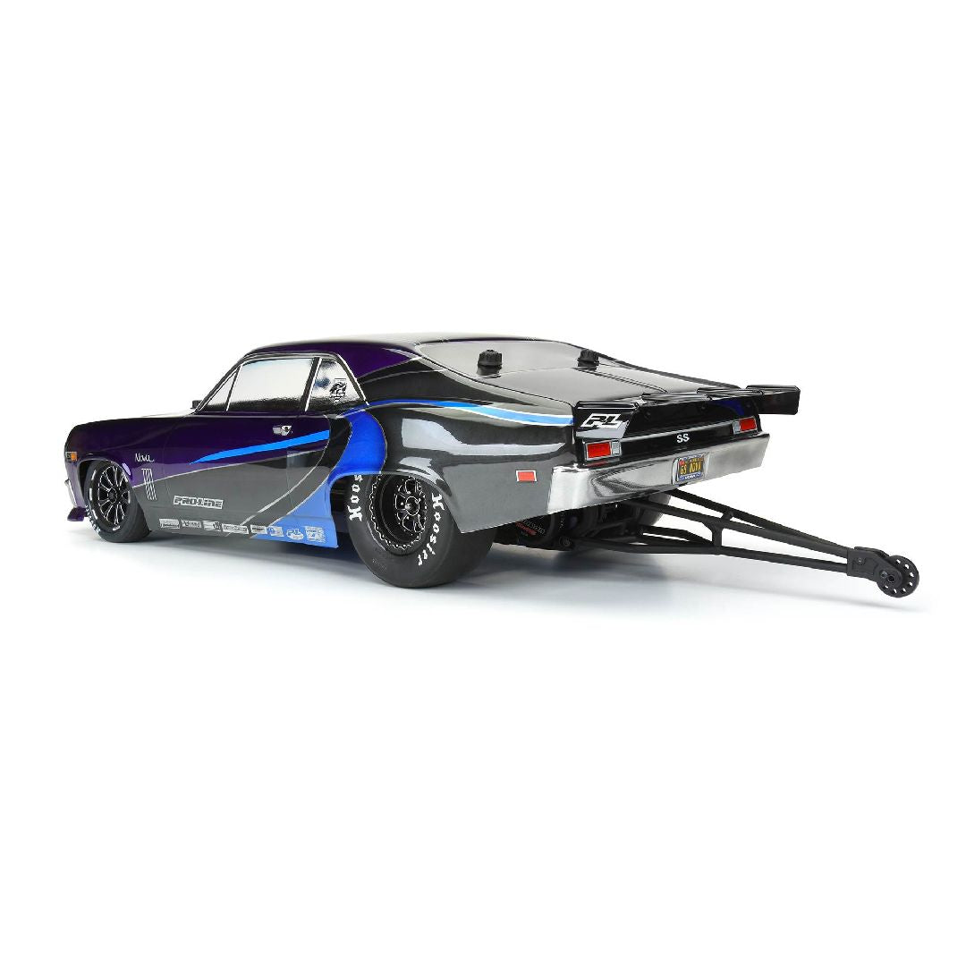 1969 Chevrolet Nova CLEAR Body Slash 2wd Drag Car