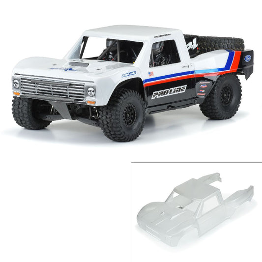 Pre-Cut 1967 Ford F-100 Race Truck Clear Body