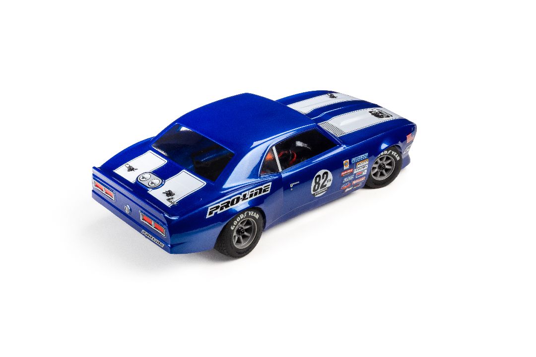 Pre-Cut 1968 Chevy Camaro Body for Losi NASCAR - Clear