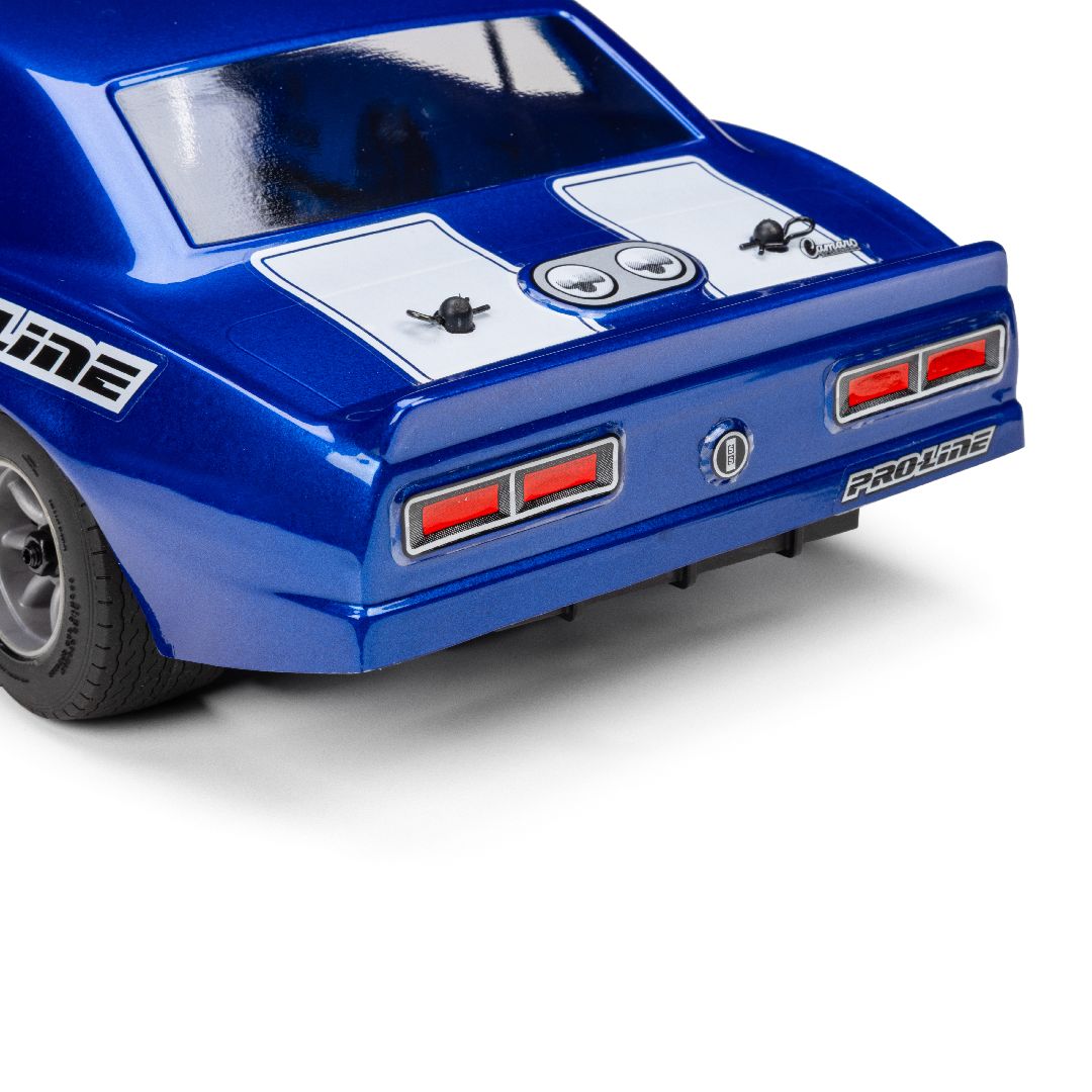 Pre-Cut 1968 Chevy Camaro Body for Losi NASCAR - Clear