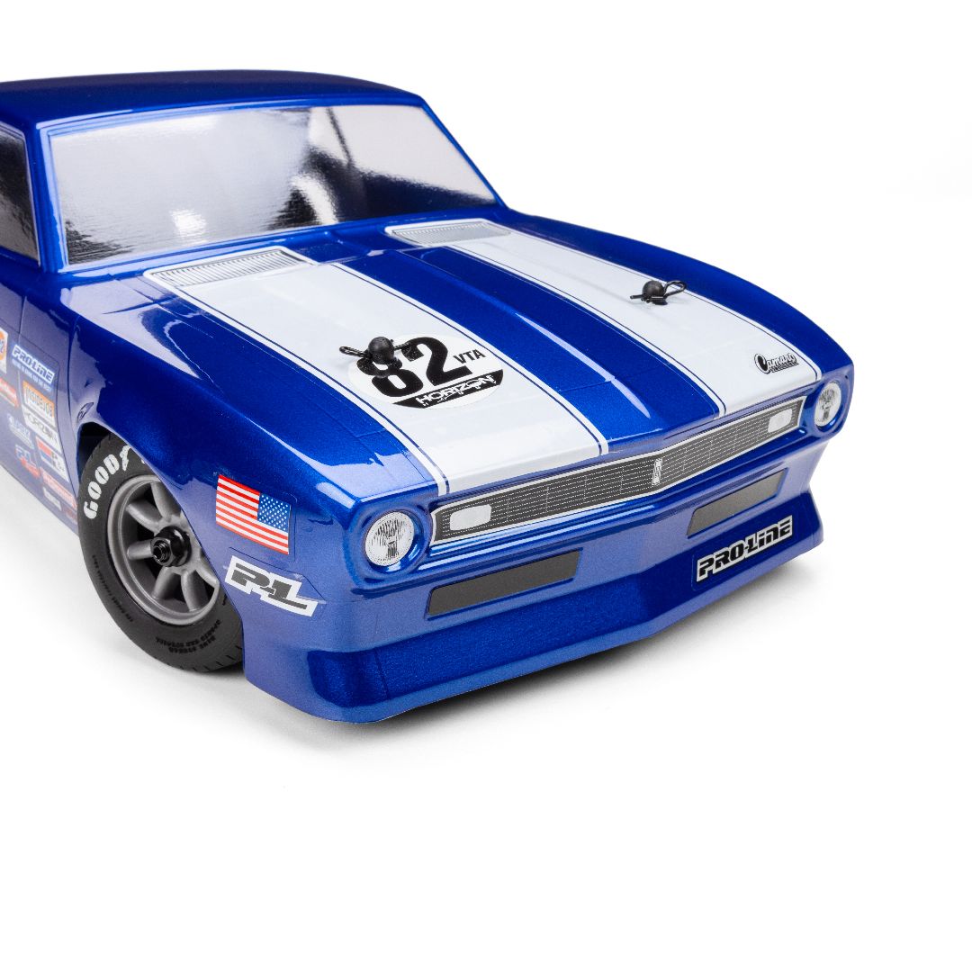 Pre-Cut 1968 Chevy Camaro Body for Losi NASCAR - Clear