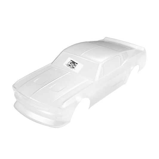 Pre-Cut 1968 Ford Mustang Body for Losi NASCAR - Clear