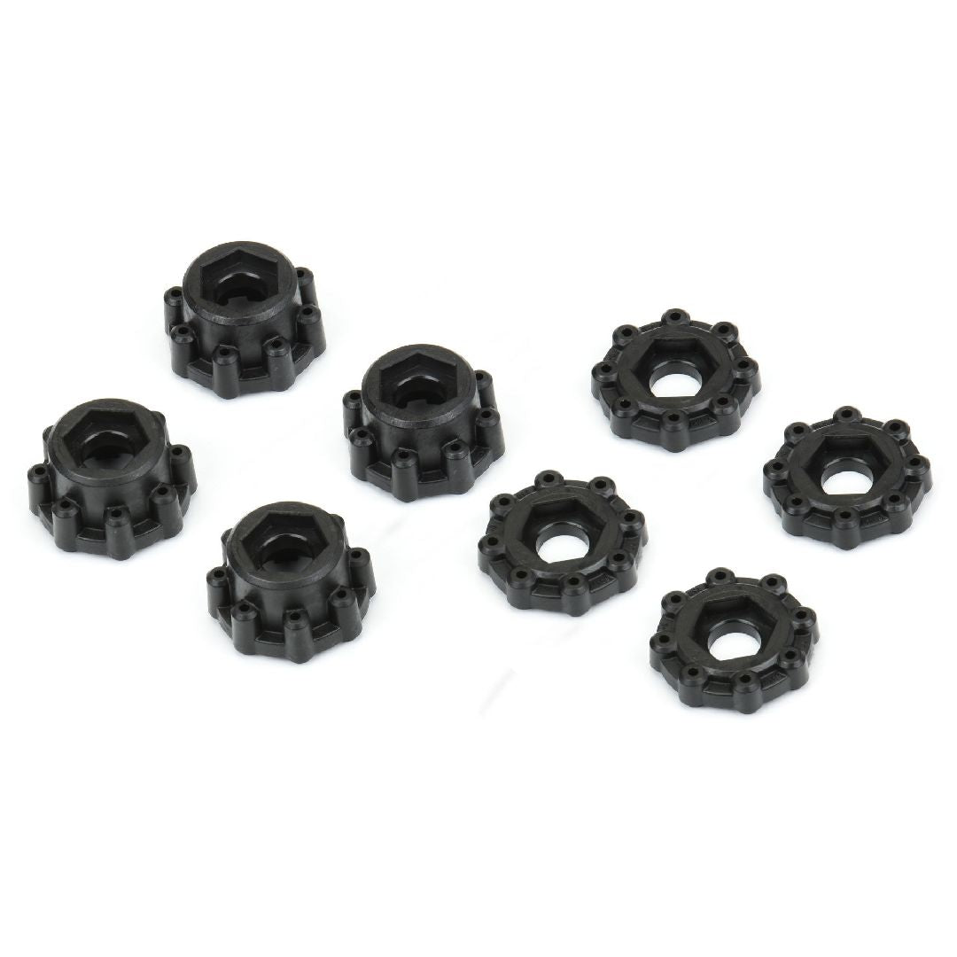 17mm 1/2" Offset Hex Adapters for 3.8" Wheels
