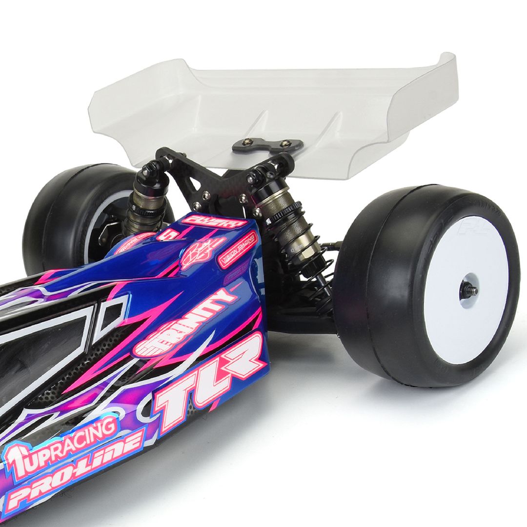 Pre-Cut Air Force 7" Clear Rear Wing (x2)