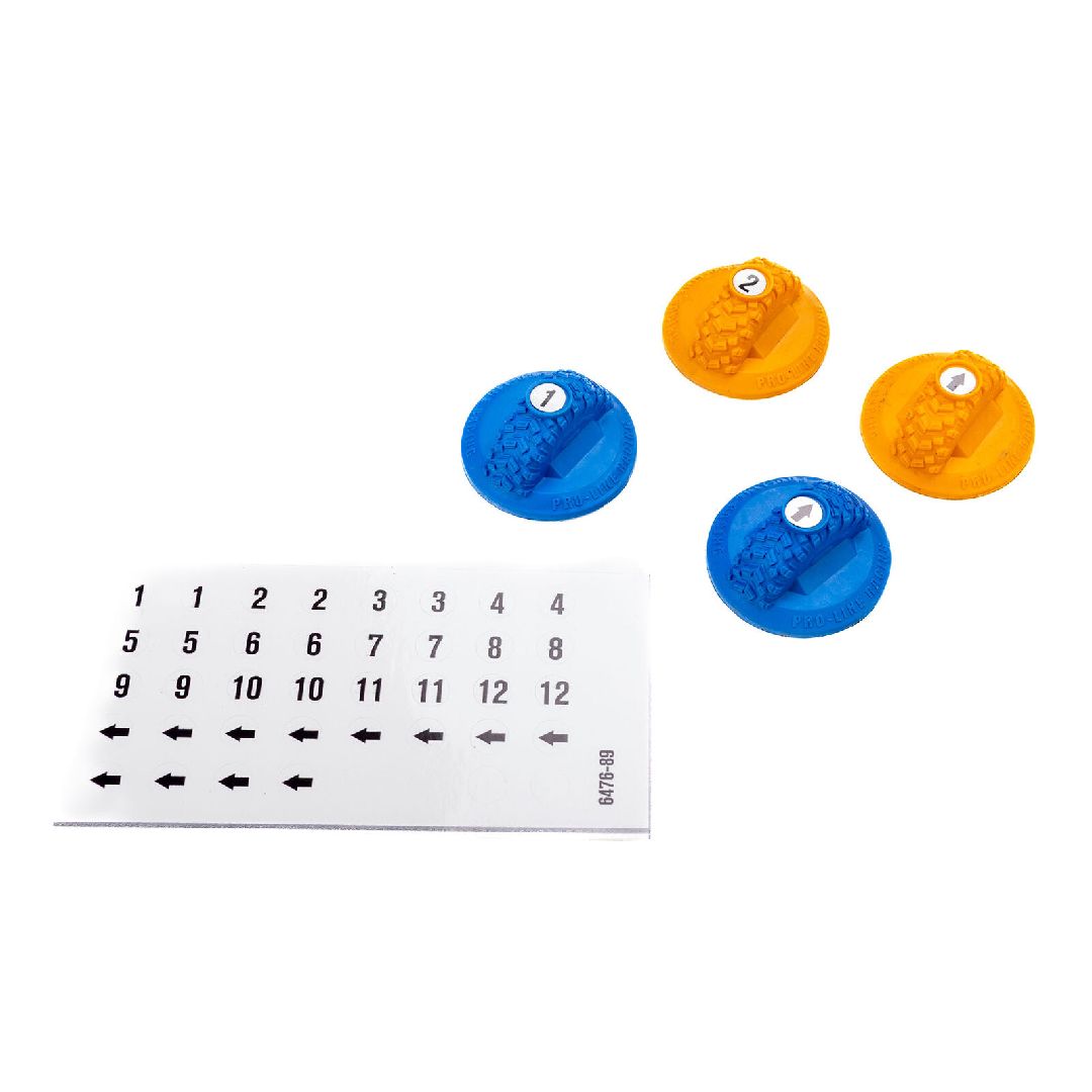 Gate Marker Set, Blue, Orange (12): Axial SCX30