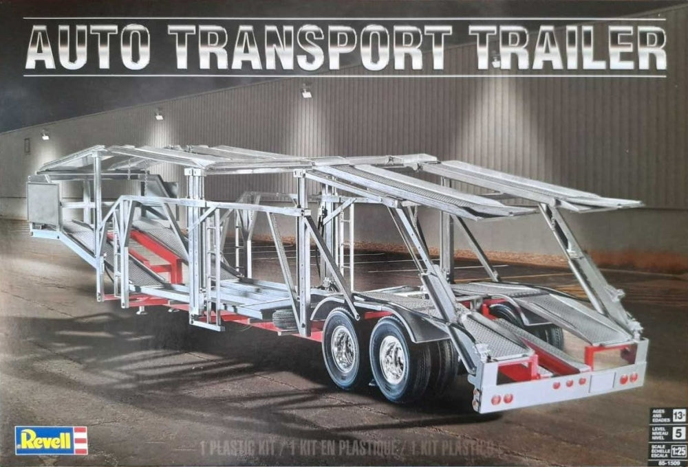 1:25 Auto Transport Trailer