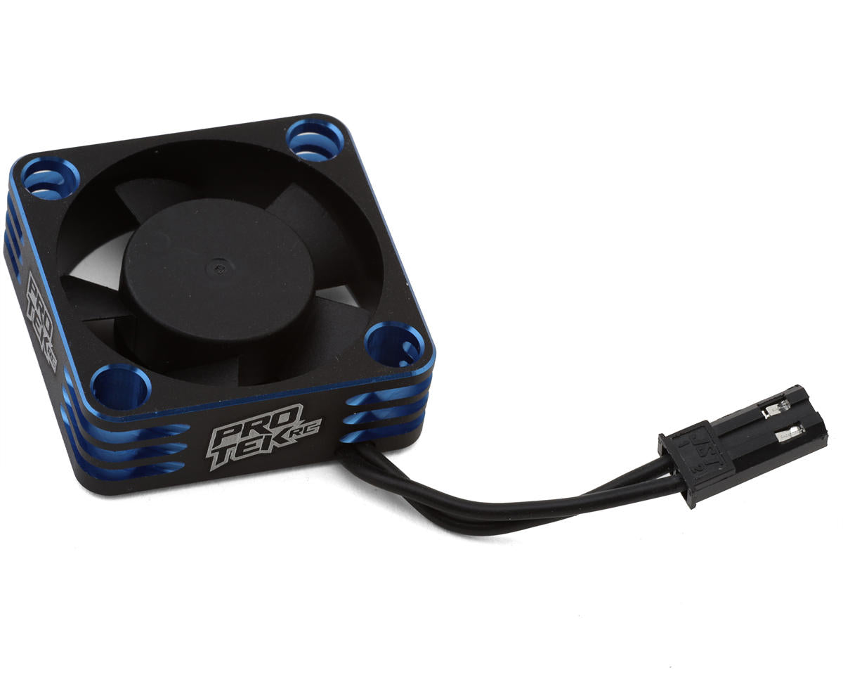 30x30x10mm Aluminum High Speed HV Cooling Fan (Blue/Black)
