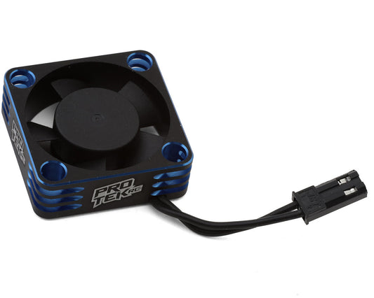 30x30x10mm Aluminum High Speed HV Cooling Fan (Blue/Black)