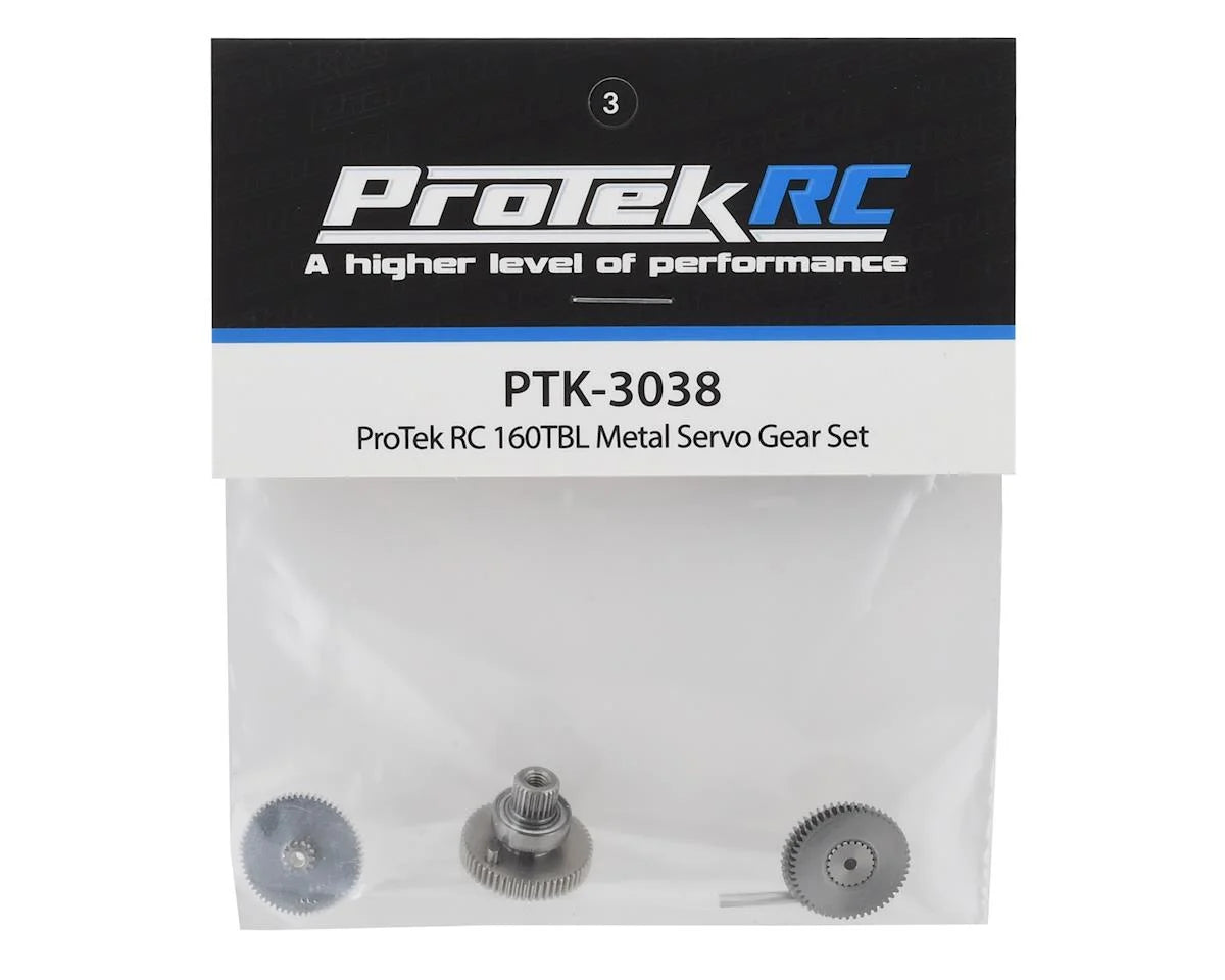 160TBL Metal Servo Gear Set