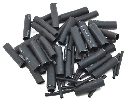 1.5, 5, 6 & 8mm Shrink Tube Mix Pack (Black) (20) (1" Length)
