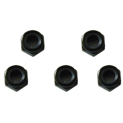 3mm steel nylon insert lock nuts. (x5)