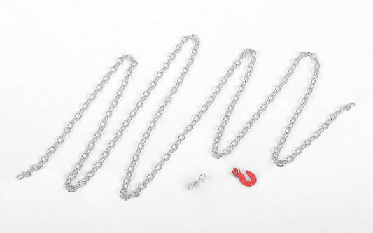 Scale Silver Chain ( 39"/ 1000mm)