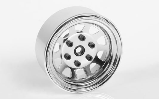 RC4WD 1.7" Stamped Steel Beadlock Wagon Wheels (Chrome) (x4)