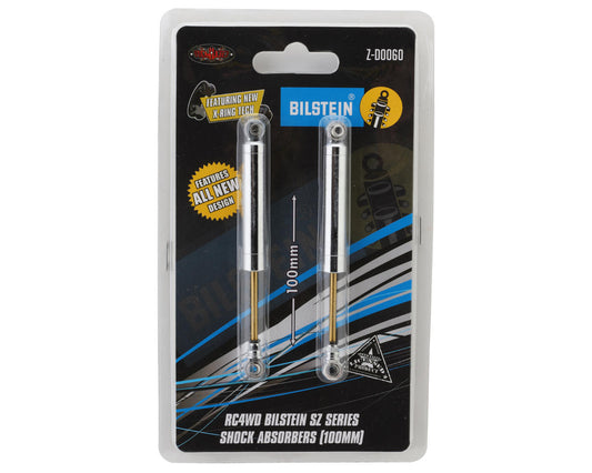 RC4WD Bilstein SZ Series Internal Spring Shocks (Chrome) (100mm) (2)