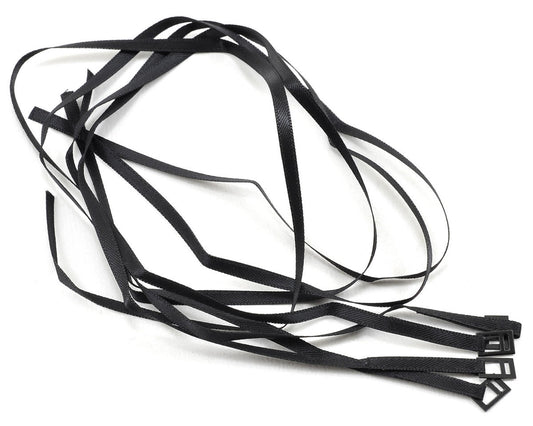 Tie Down Strap w/Metal Latch (Black) (x4)