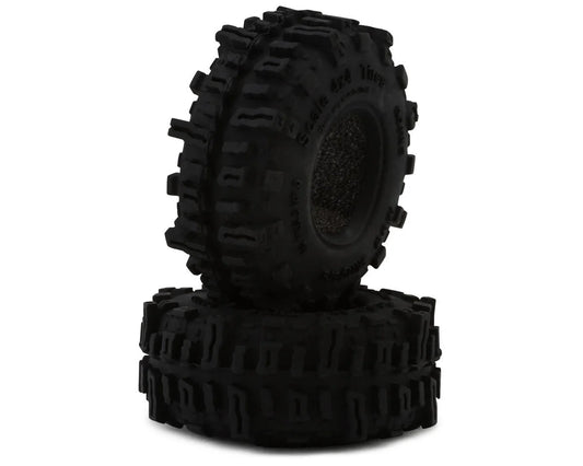 Mud Slingers 0.7" Micro 1/24 Scale Crawler Tires (2) (OD 40mm) (X2S3)
