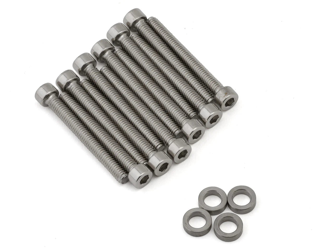 Universal Monster Truck Beadlock Wheels V2 (Silver) (2) (Clod Buster)