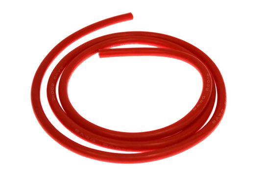 8 Gauge Silicone Wire, 3' Red