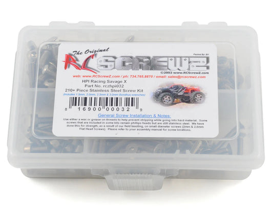 HPI Savage X Stainless Steel Screw Kit