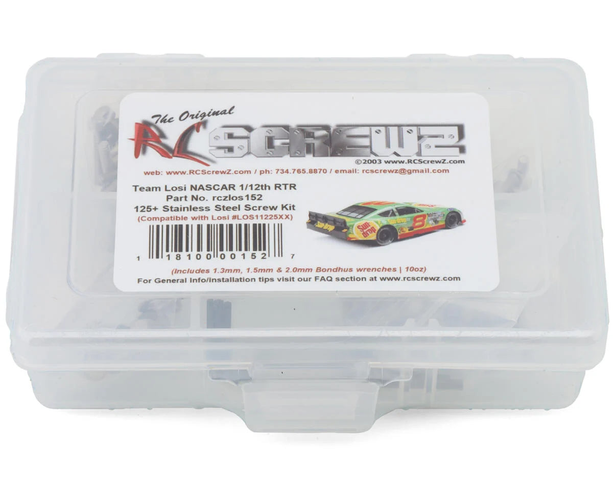 Losi Nascar Stainless Steel Screws Kit