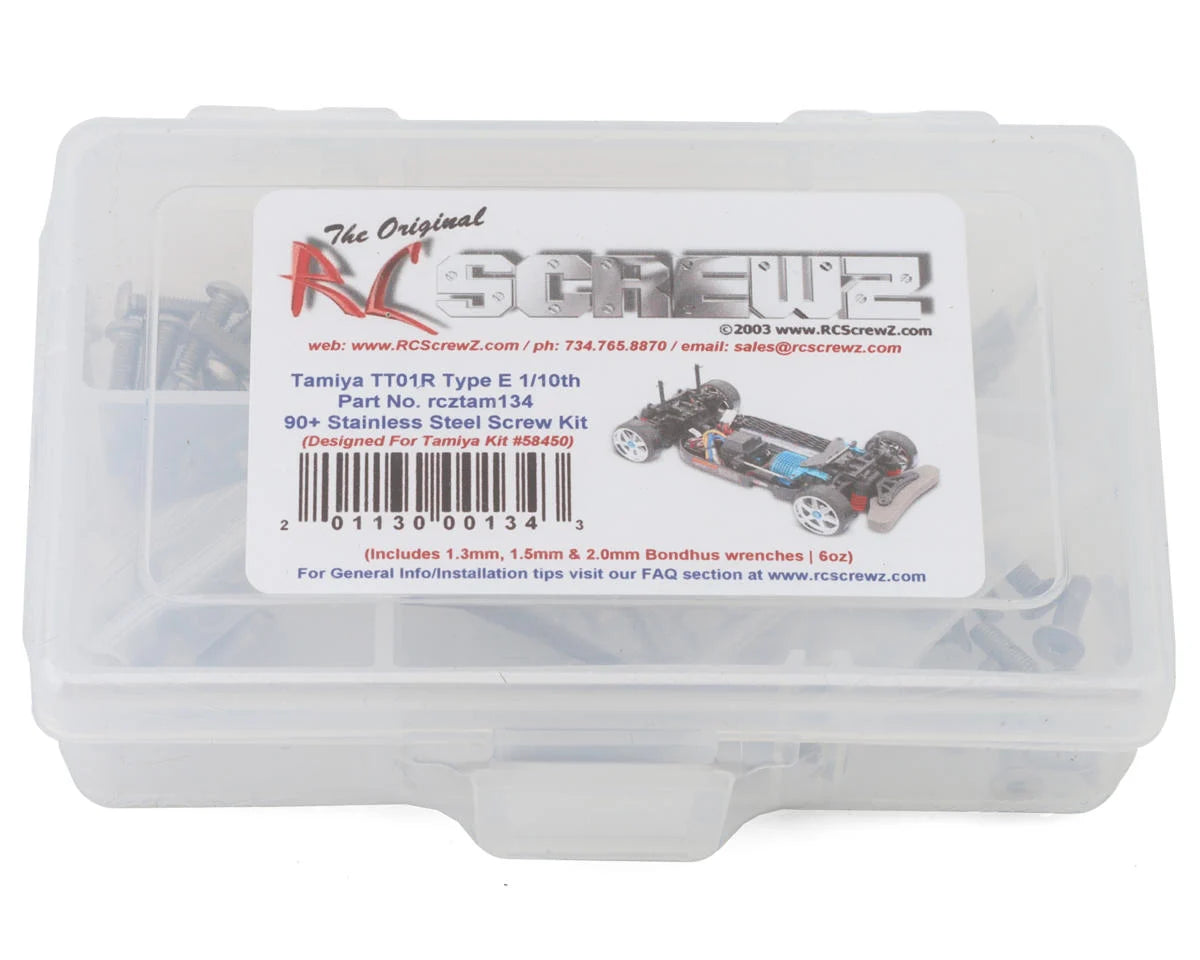 Tamiya TT01 Type E Stainless Screw Kit