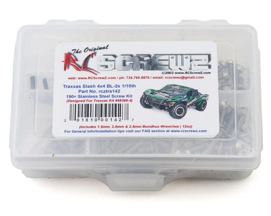 Stainless Steel Screw Kit for Traxxas Slash 4x4 BL-2s 1/10