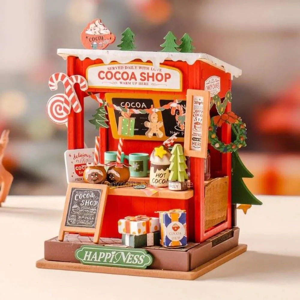 Cocoa Shop - DIY Miniature House Kit