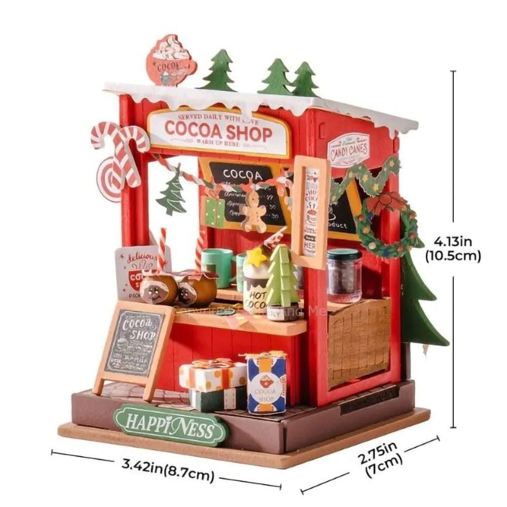 Cocoa Shop - DIY Miniature House Kit