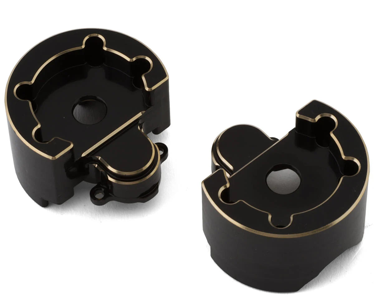 Brass Outer Portal Covers (Black) (2) (144g)