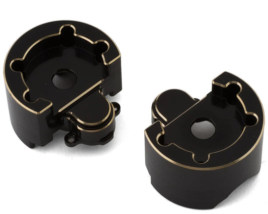 Brass Outer Portal Covers (Black) (2) (144g)